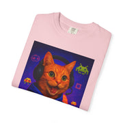 Game On Orange Cat Unisex T-Shirt