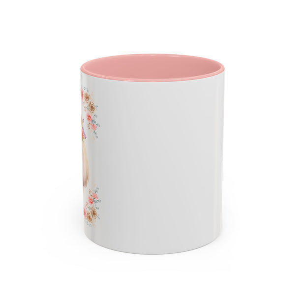 Geeky Goddess French Poodle Accent Coffee Mug