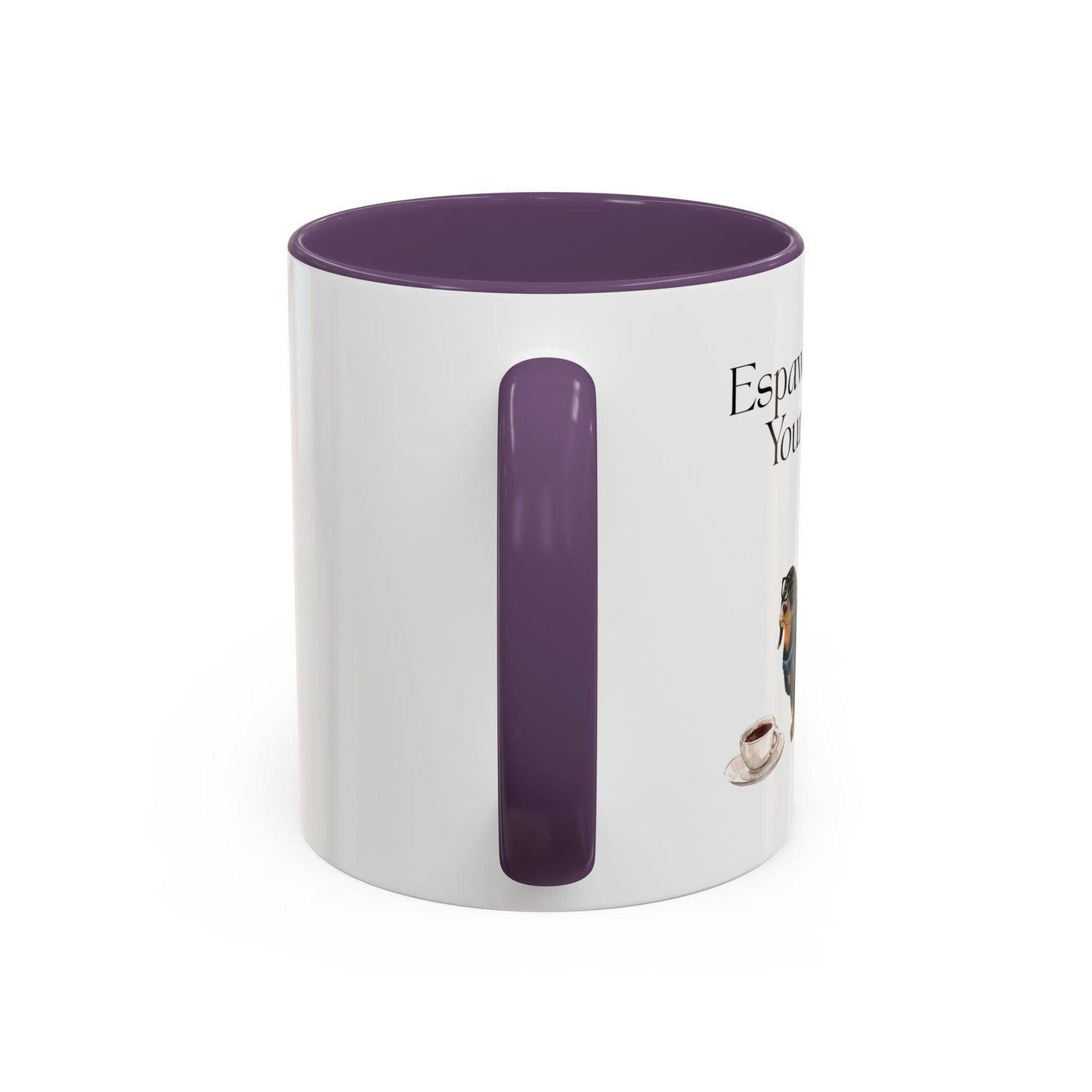 'Espawresso Yourself' Dachshund Accent Coffee Mug