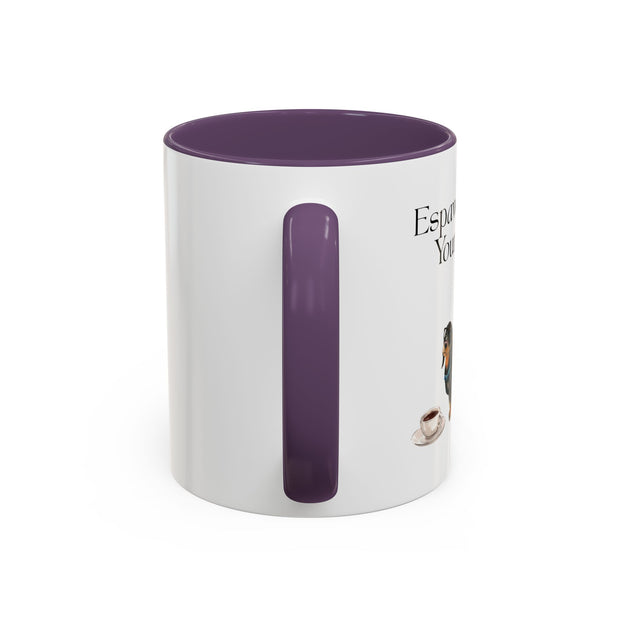 'Espawresso Yourself' Dachshund Accent Coffee Mug