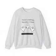 'Now Loading..Spooky Vibes' Unisex Crewneck Sweatshirt