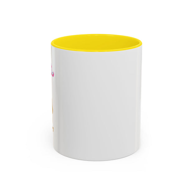 'Aquarius' Zodiac Accent Coffee Mug