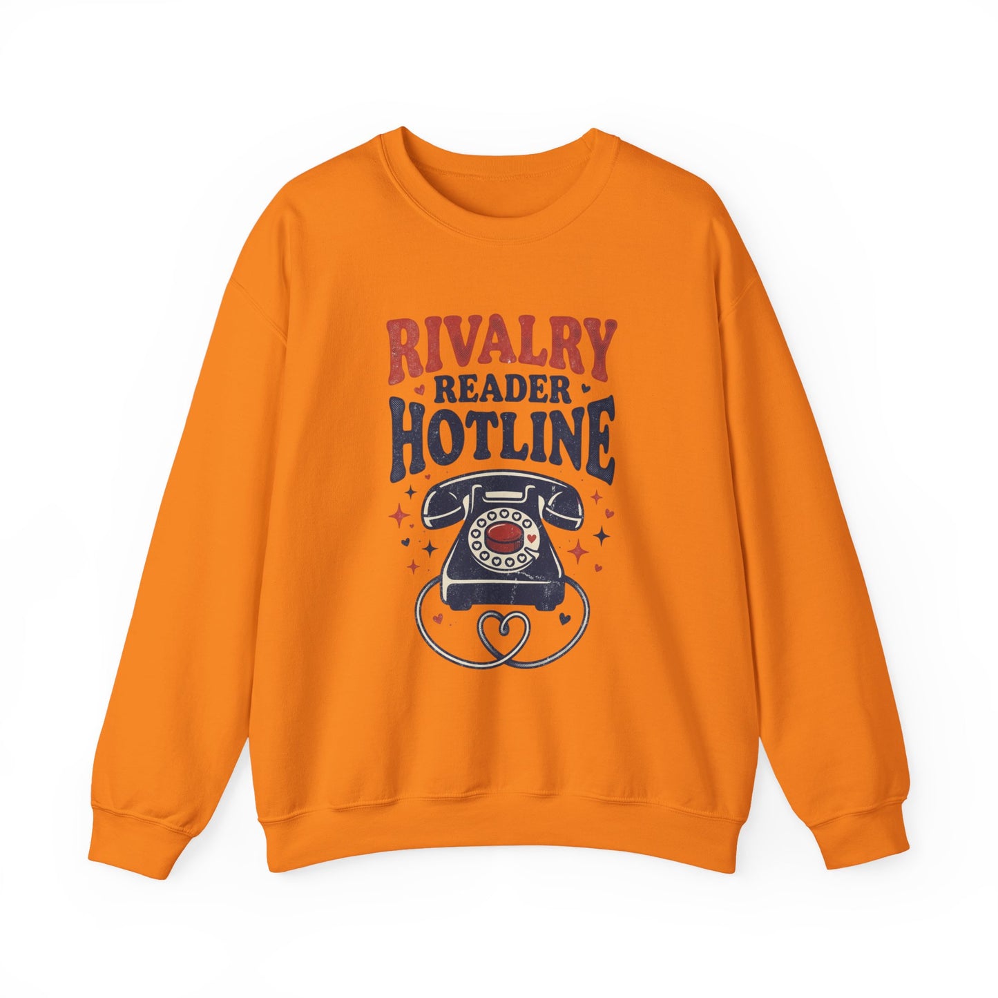 Rivalry Reader Hotline Sweatshirt, Hockey Romance Booktok Crewneck, Sports Romance Reader Pullover