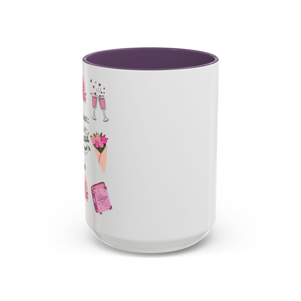 'Side Quest: Bridesmaid Duties' Accent Coffee Mug
