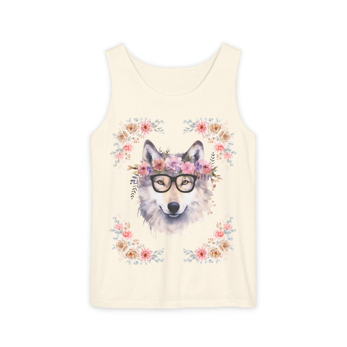 Geeky Goddess Wolf Unisex Tank Top