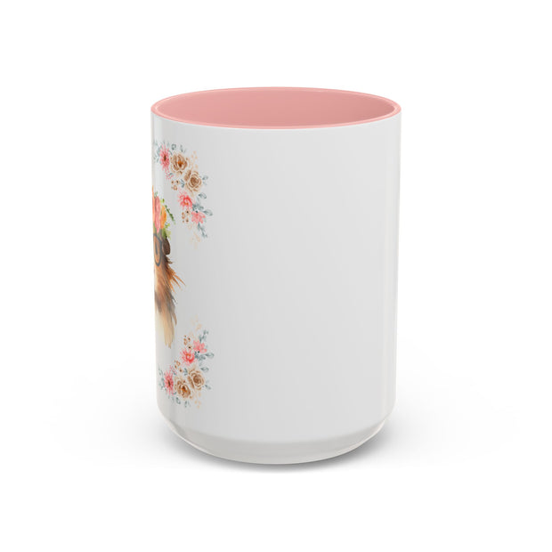 Geeky Goddess Guinea Pig Accent Coffee Mug