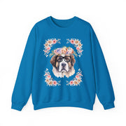 Geeky Goddess Saint Bernard Unisex Crewneck Sweatshirt
