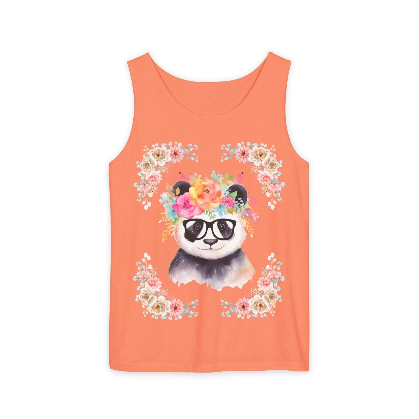 Geeky Goddess Panda Unisex Tank Top