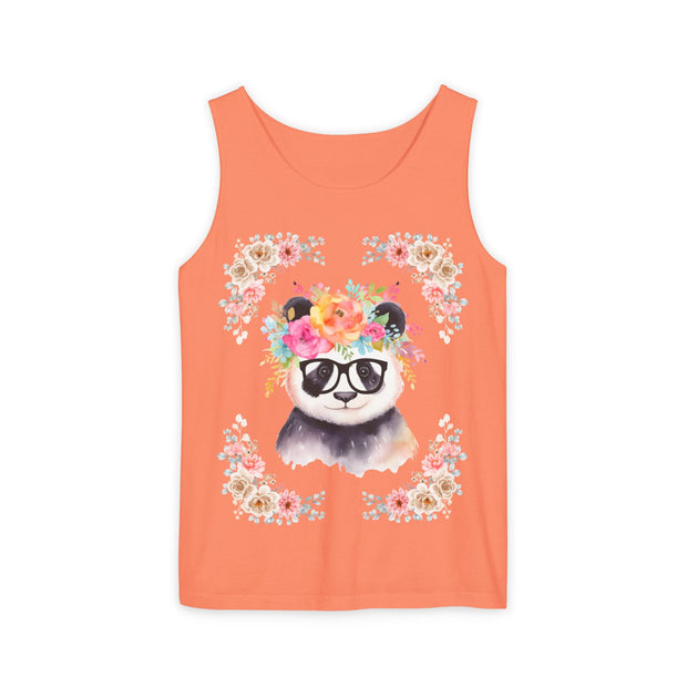 Geeky Goddess Panda Unisex Tank Top