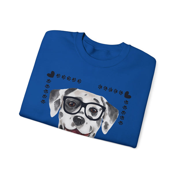 Geeky Good Dalmatian Unisex Crewneck Sweatshirt