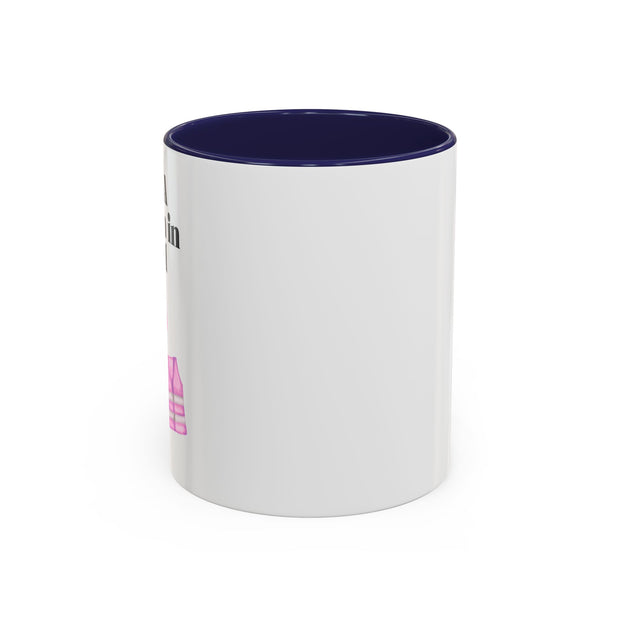 'I Am A Woman In STEM' Engineer Accent Coffee Mug