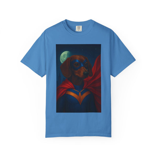Superhero Dachshund T-shirt