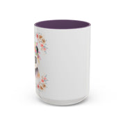 Geeky Goddess Panda Accent Coffee Mug