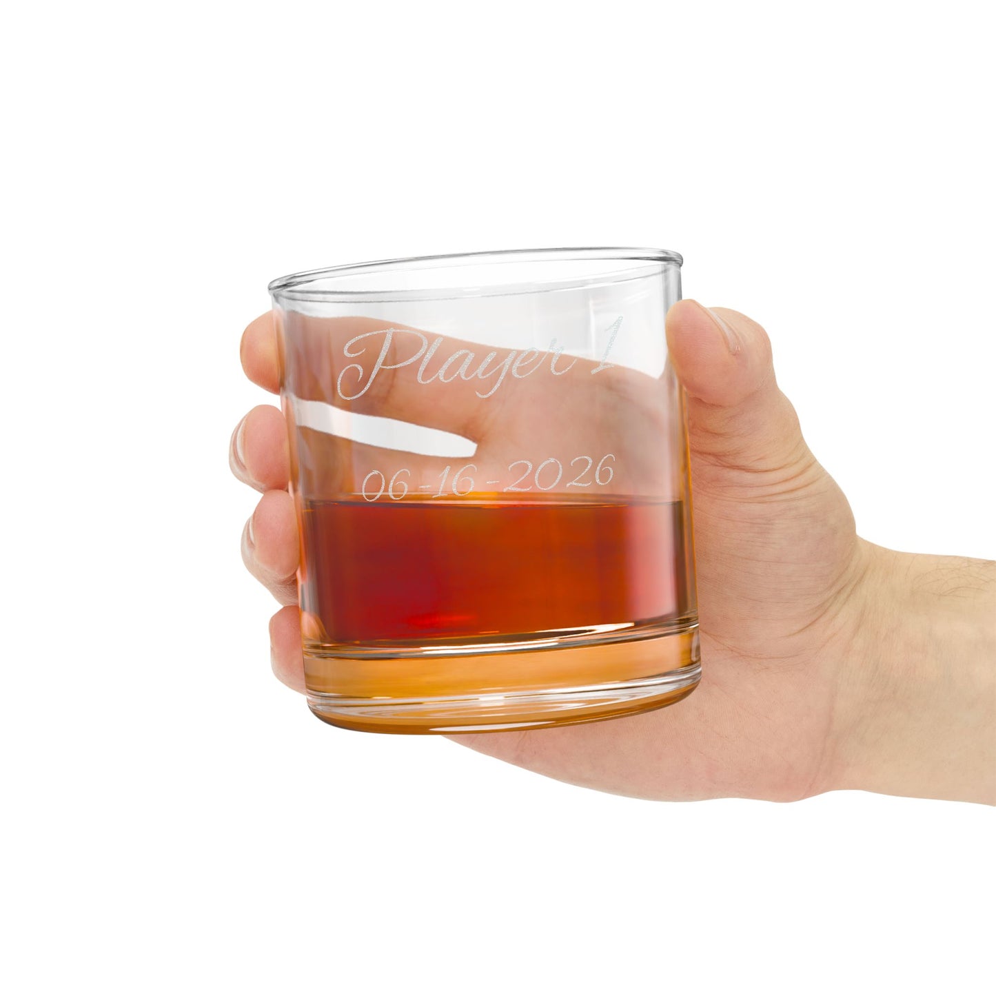 Player 2 Has Joined the Party Whiskey Glass, Personalized Gamer Groom Glass, Custom Wedding Whiskey Tumbler, Groom Gift