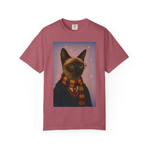 Pawgwarts Siamese Cat Unisex T-Shirt