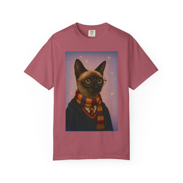 Pawgwarts Siamese Cat Unisex T-Shirt