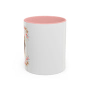 Geeky Goddess Saint Bernard Accent Coffee Mug