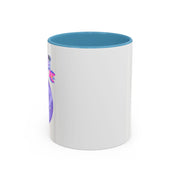 Astronaut Taking Off In Space Accent Coffee Mug