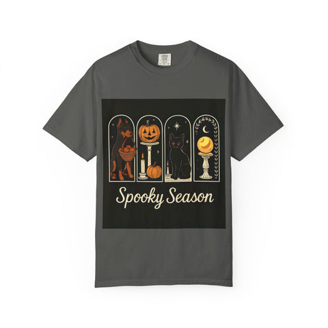 Spooky Season Unisex Garment-Dyed T-shirt