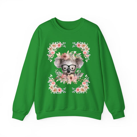 Geeky Goddess Koala Unisex Crewneck Sweatshirt