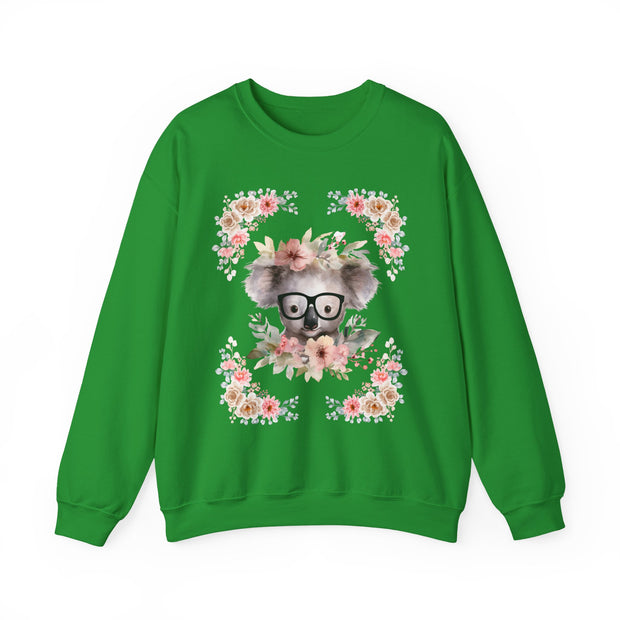 Geeky Goddess Koala Unisex Crewneck Sweatshirt
