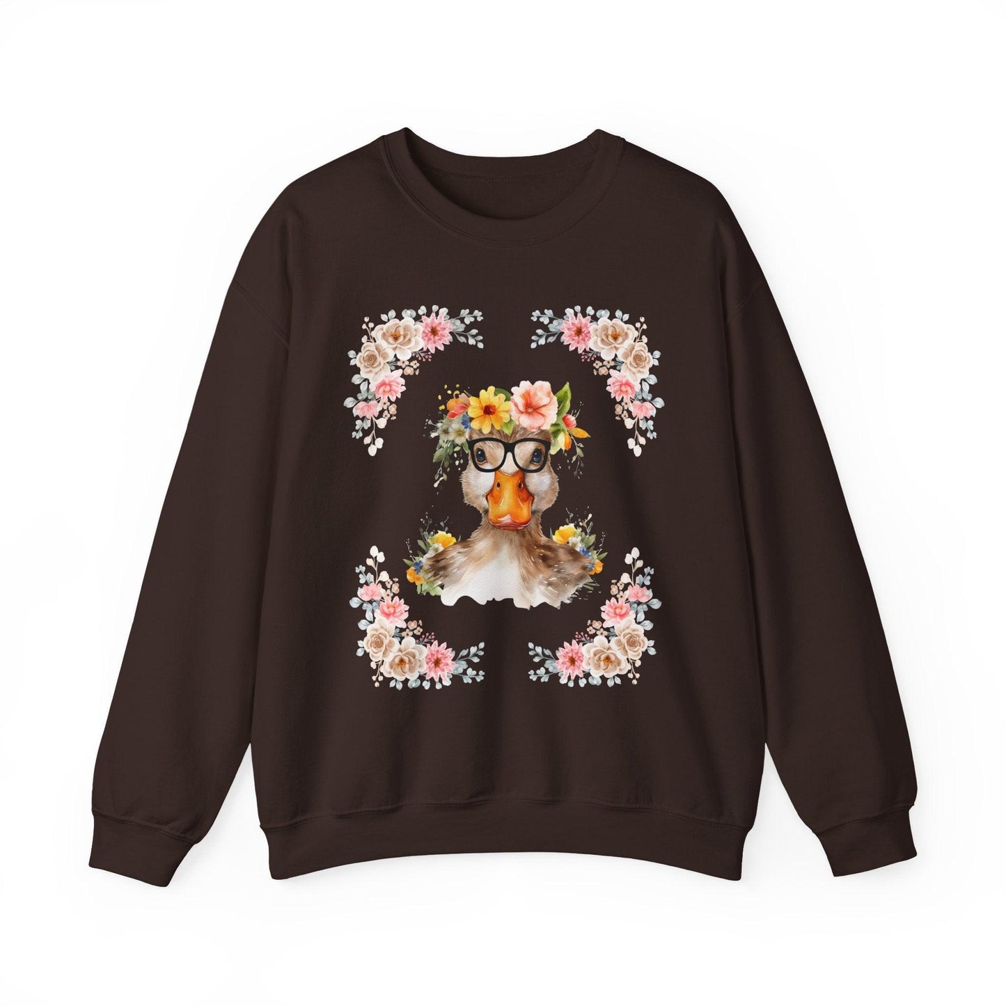 Geeky Goddess Duck Unisex Crewneck Sweatshirt