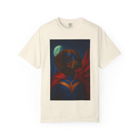 Superhero Dachshund T-shirt