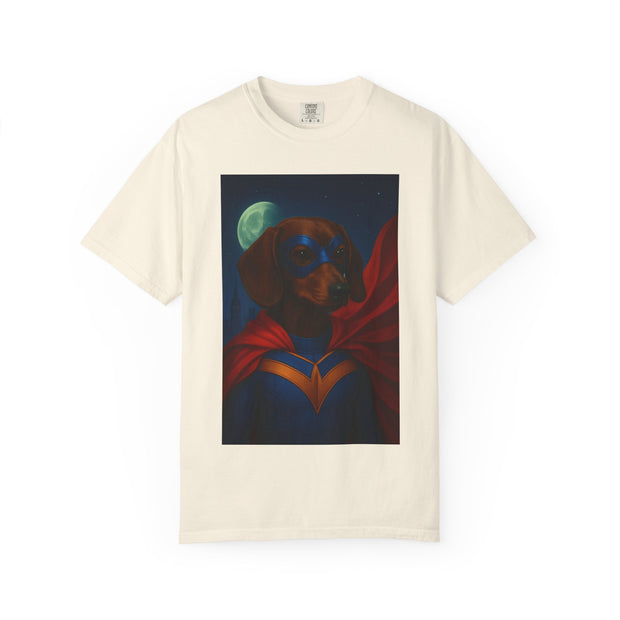 Superhero Dachshund T-shirt