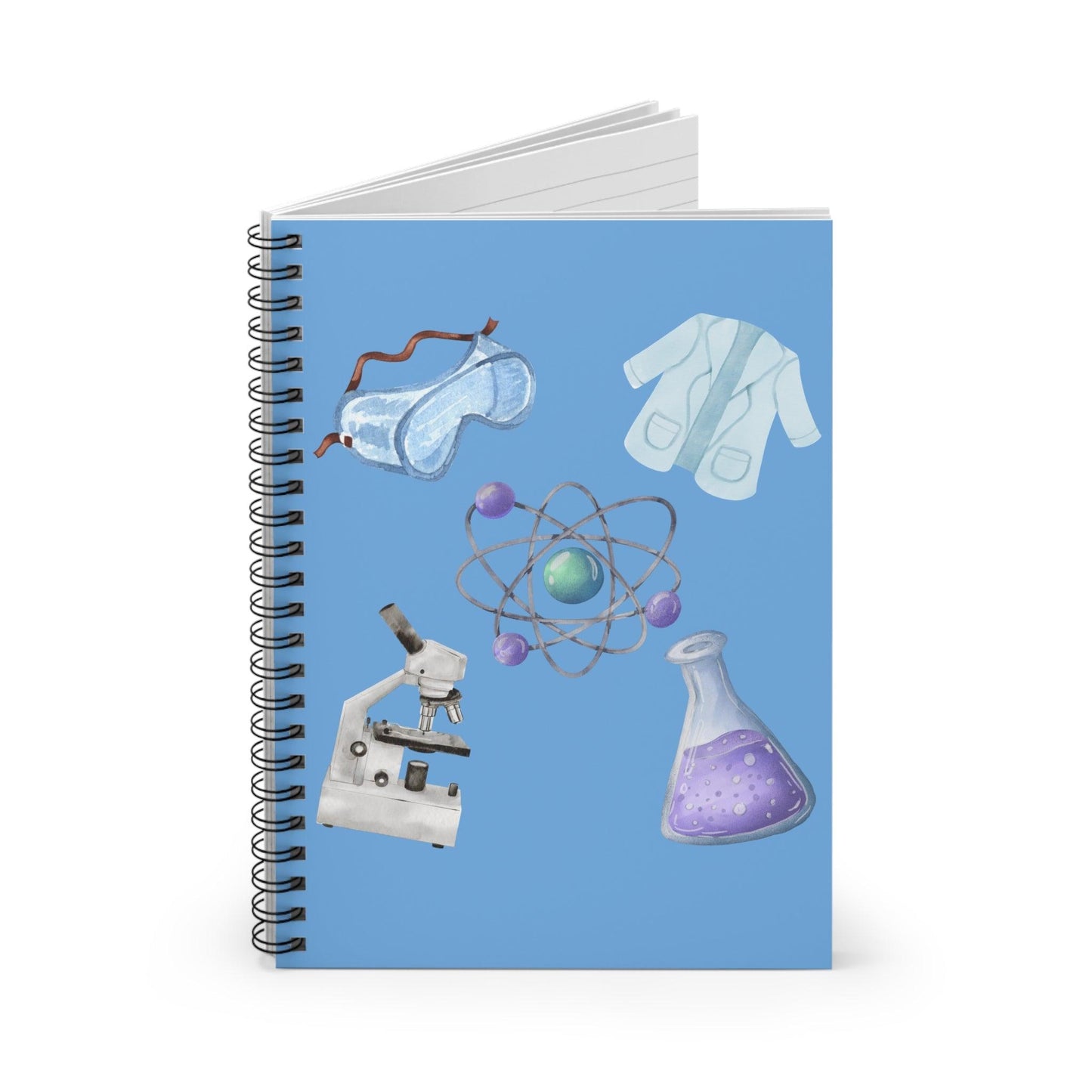 Lab Life Spiral Notebook