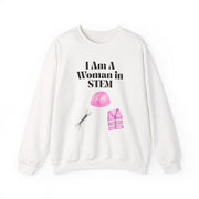 'I Am A Woman In STEM' Engineer Unisex Crewneck Sweatshirt