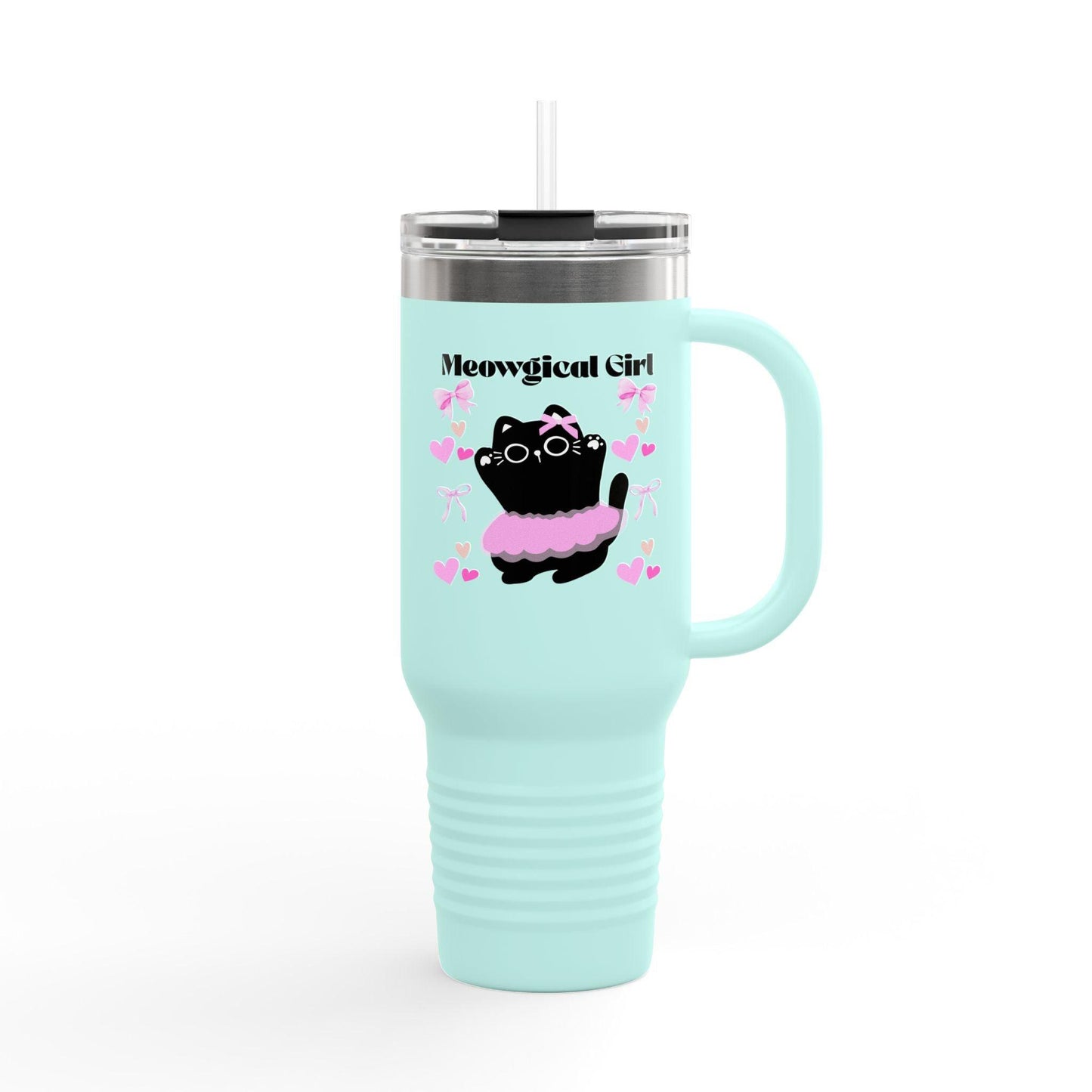 'Meowgical Girl' Insulated Travel Mug, 40oz