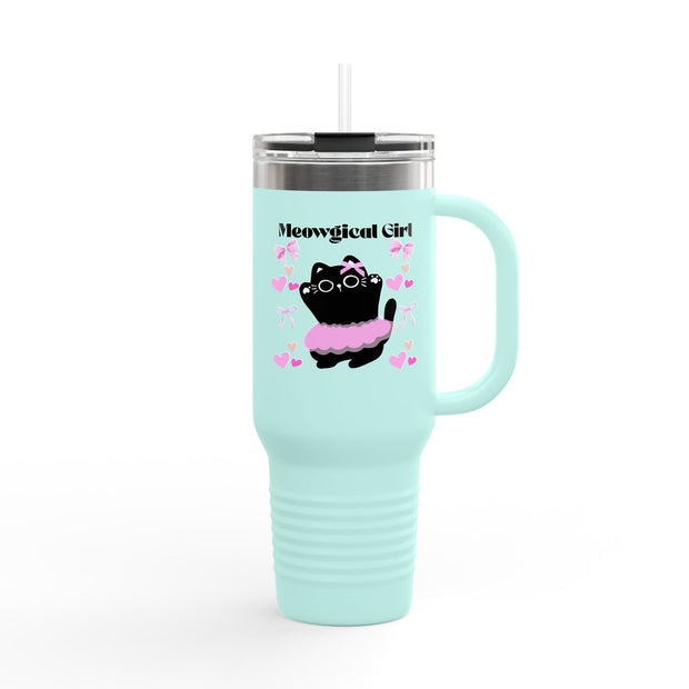 'Meowgical Girl' Insulated Travel Mug, 40oz