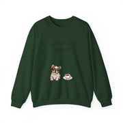 'Espawresso Yourself' French Bulldog Unisex Crewneck Sweatshirt