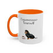 'Espawresso Yourself' Dachshund Accent Coffee Mug