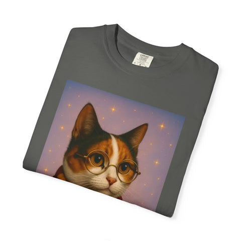 Pawgwarts Tricolored Cat Unisex T-Shirt