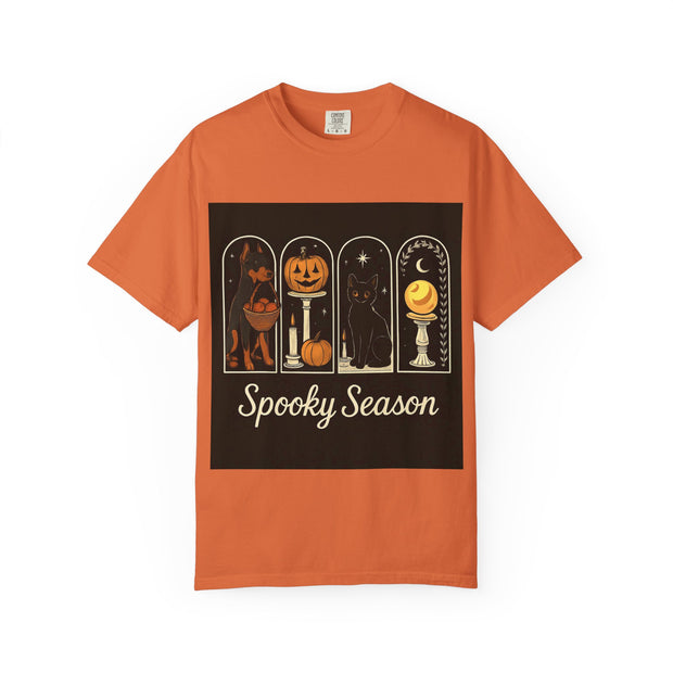 Spooky Season Unisex Garment-Dyed T-shirt