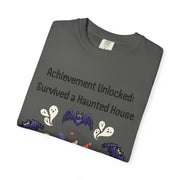 'Achievement Unlocked Haunted House' Unisex T-Shirt