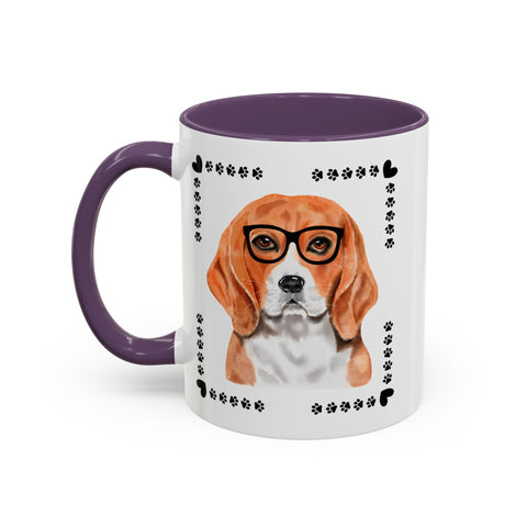 Geeky Good Beagle Accent Coffee Mug