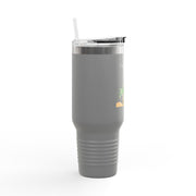 'Leveling Up My Tan' Insulated Travel Mug, 40oz