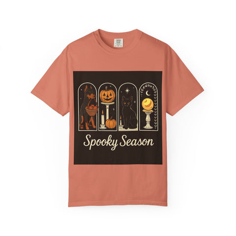 Spooky Season Unisex Garment-Dyed T-shirt