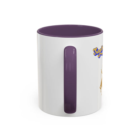 'Sagittarius' Zodiac Accent Coffee Mug