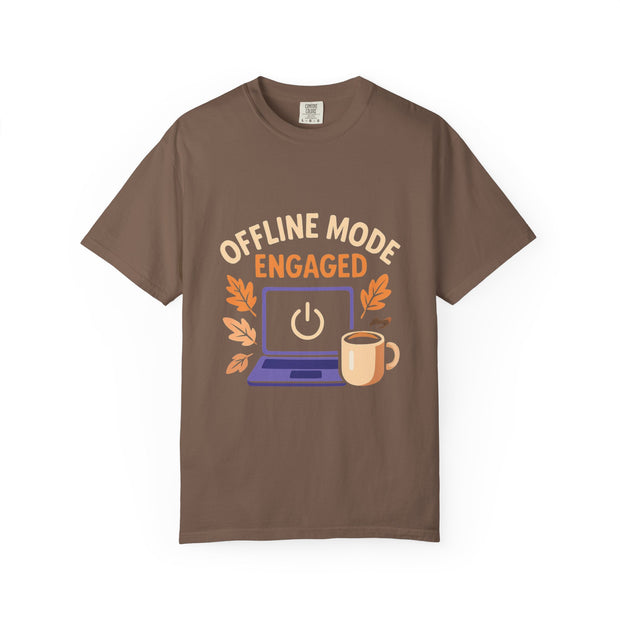Offline Mode Engaged T-Shirt | Cozy Relaxation Tee, Perfect for Stay-at-Home Days, Unisex Gift for Tech Lovers, Cute Coffee Lover [...]