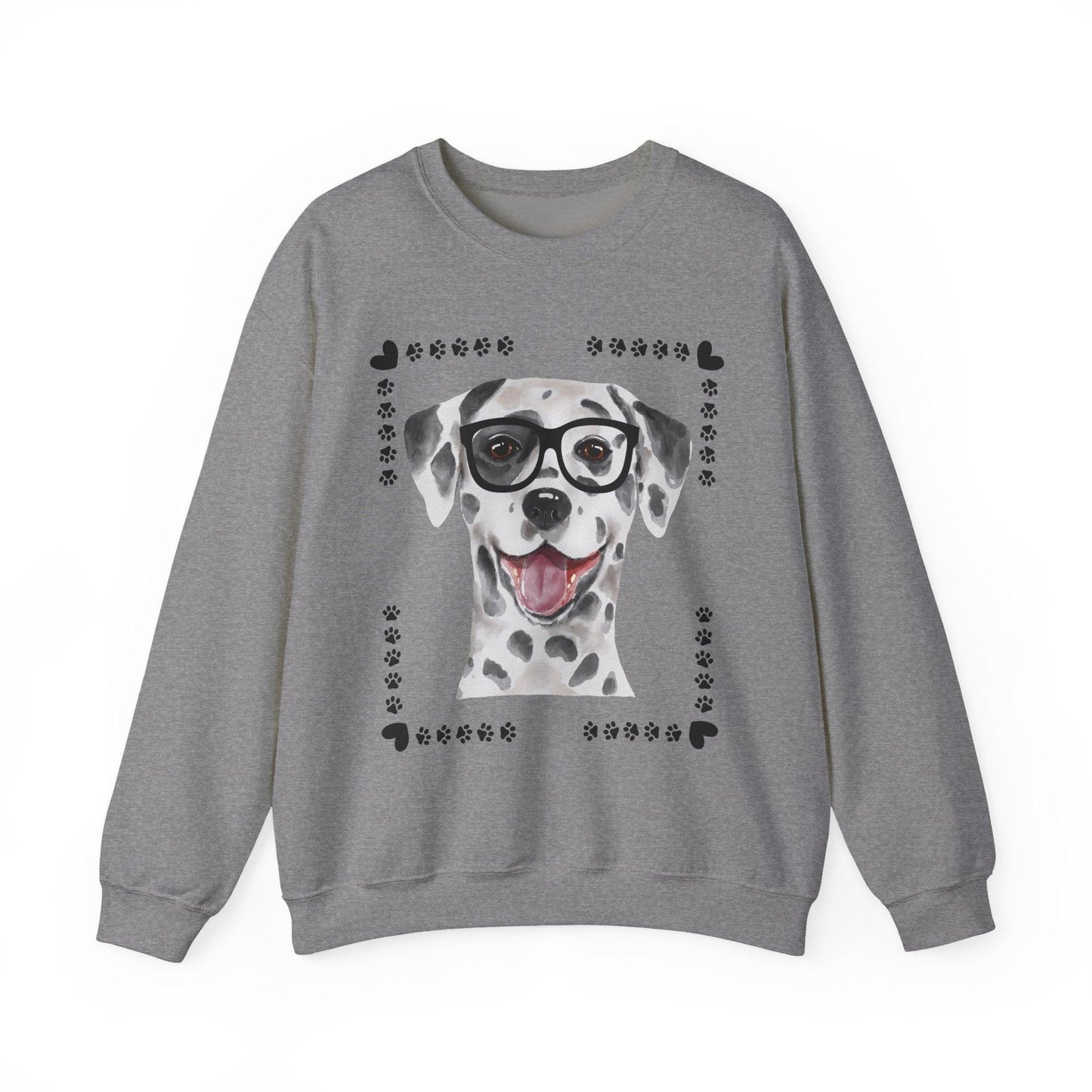 Geeky Good Dalmatian Unisex Crewneck Sweatshirt