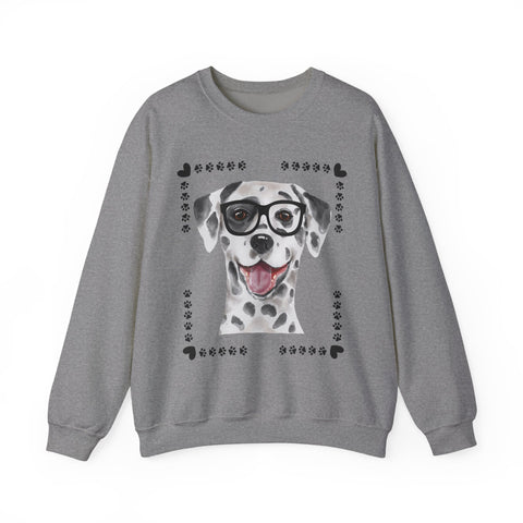 Geeky Good Dalmatian Unisex Crewneck Sweatshirt