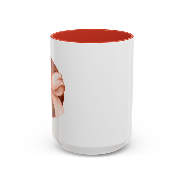 Mars Wrapped In A Bow Accent Coffee Mug