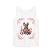 Geeky Goddess Yorkie Unisex Tank Top