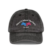 'Player 2 Joined The Party' 'Est. 2025' Vintage Embroidered Cap