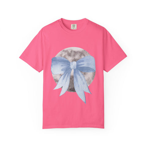 Moon Wrapped In Bow Unisex T-Shirt