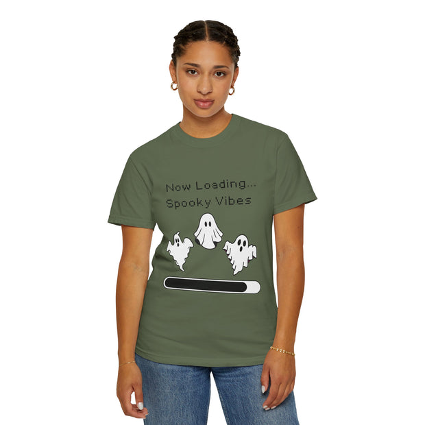 'Now Loading...Spooky Vibes' Unisex T-Shirt