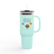 'Mercury in Retroshade: It's Not Me, It's The Planets' Insulated Travel Mug, 40oz